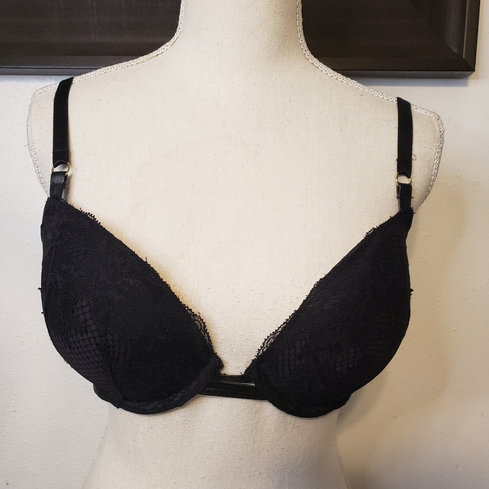 Victoria's Secret Very Sexy Push-up Bra with Leather Trim